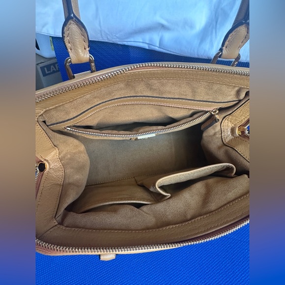 EUC MCM STUDDED SATCHEL HANDBAG - Picture 6 of 7